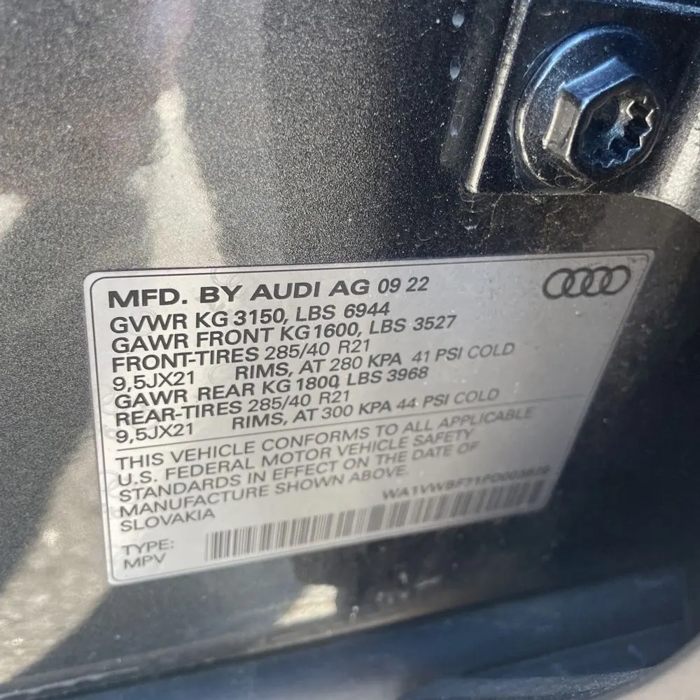 2023 Audi SQ7 4.0T Quattro Prestige