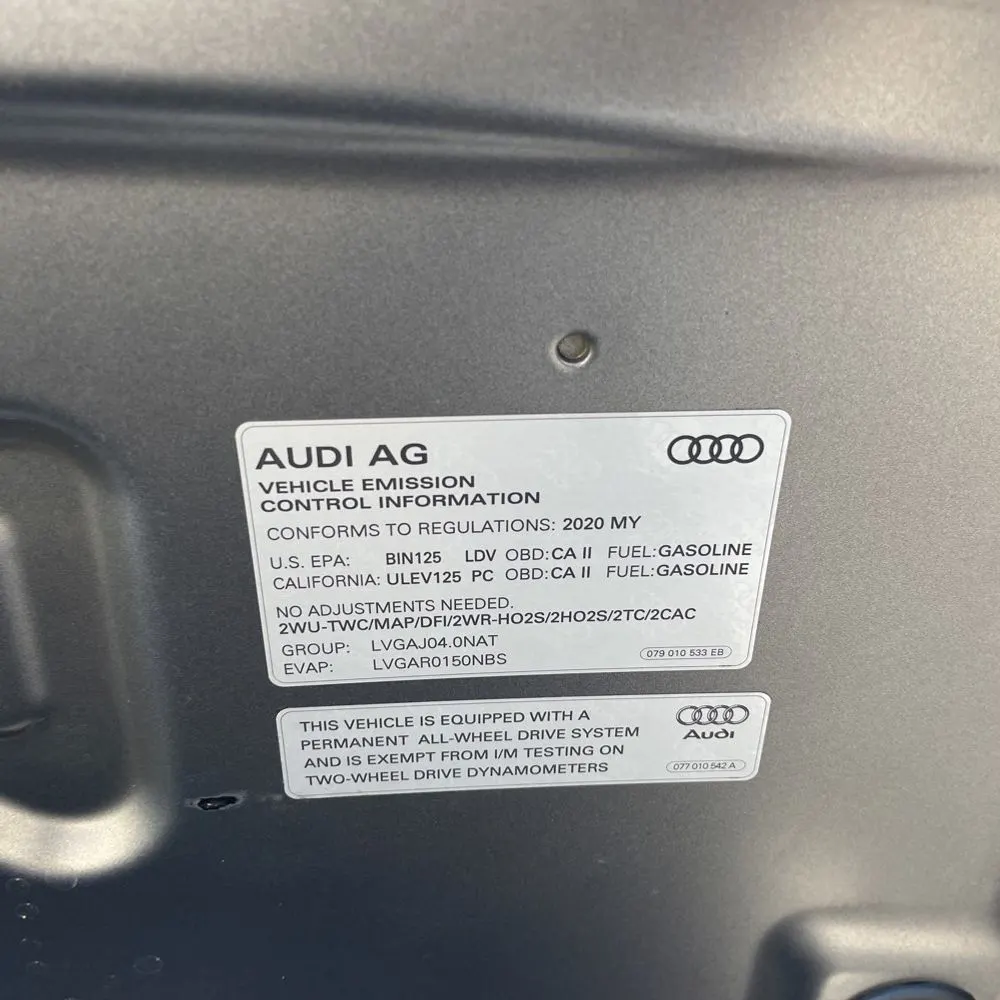 2020 Audi S8
