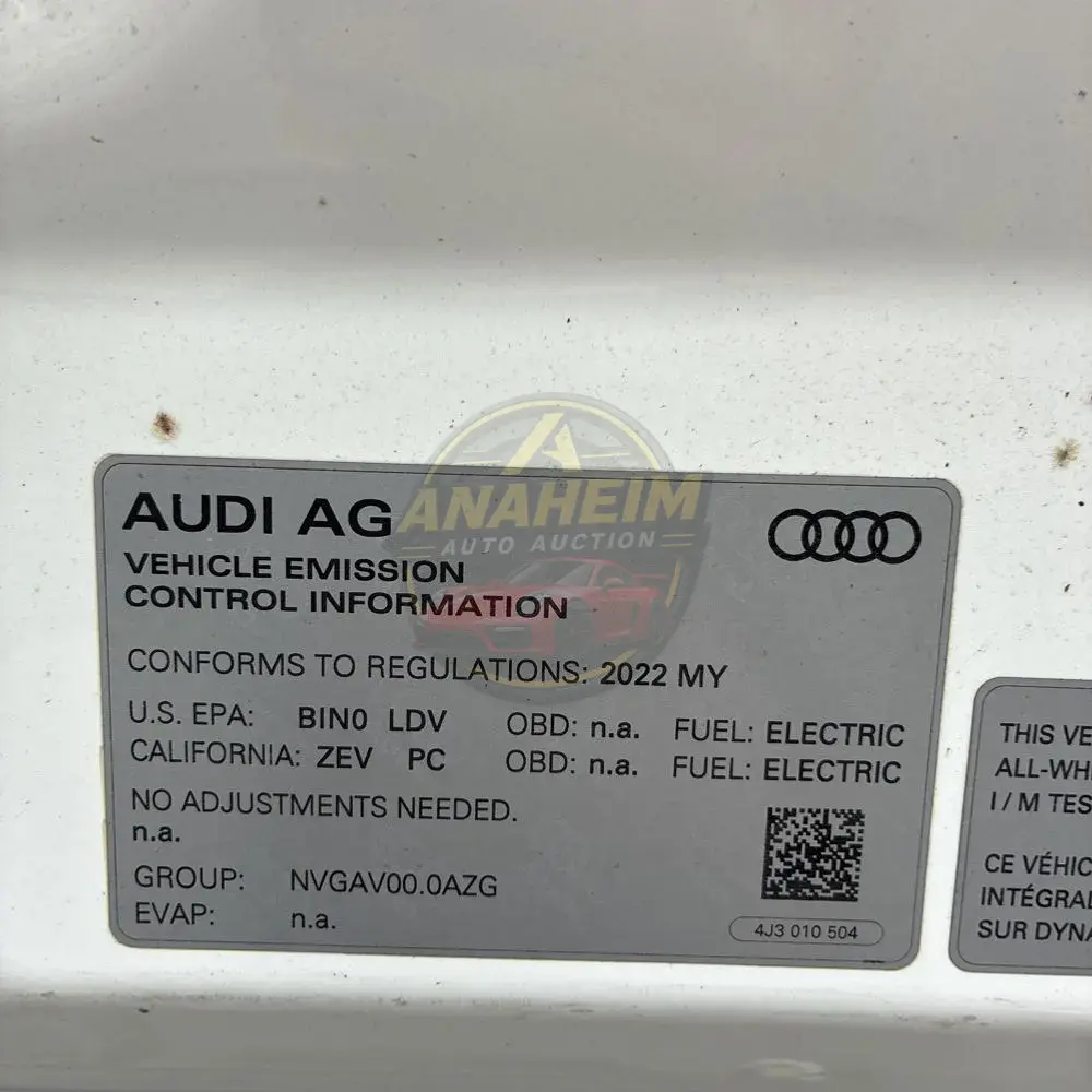 2022 Audi RS E-Tron GT Quattro