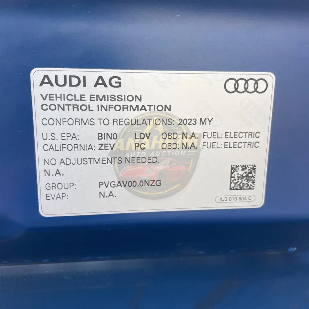2023 Audi e-tron GT RS