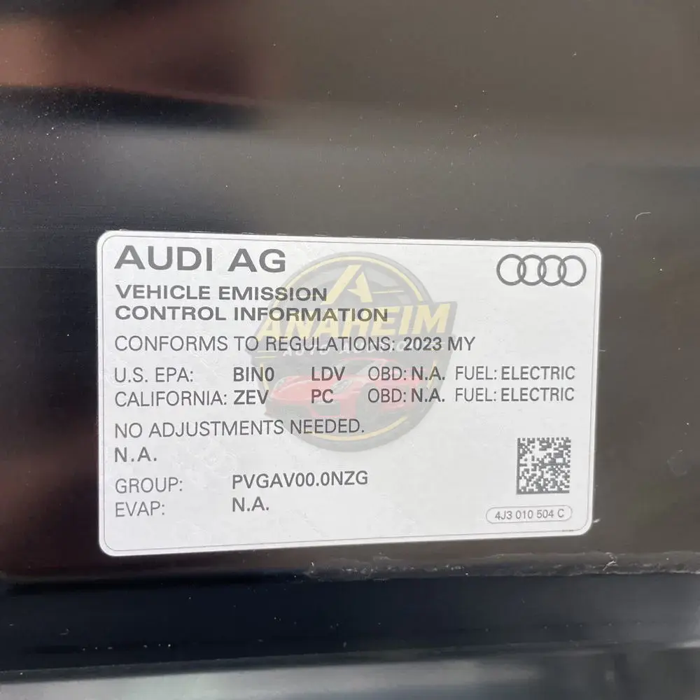 2023 Audi e-tron GT Prestige