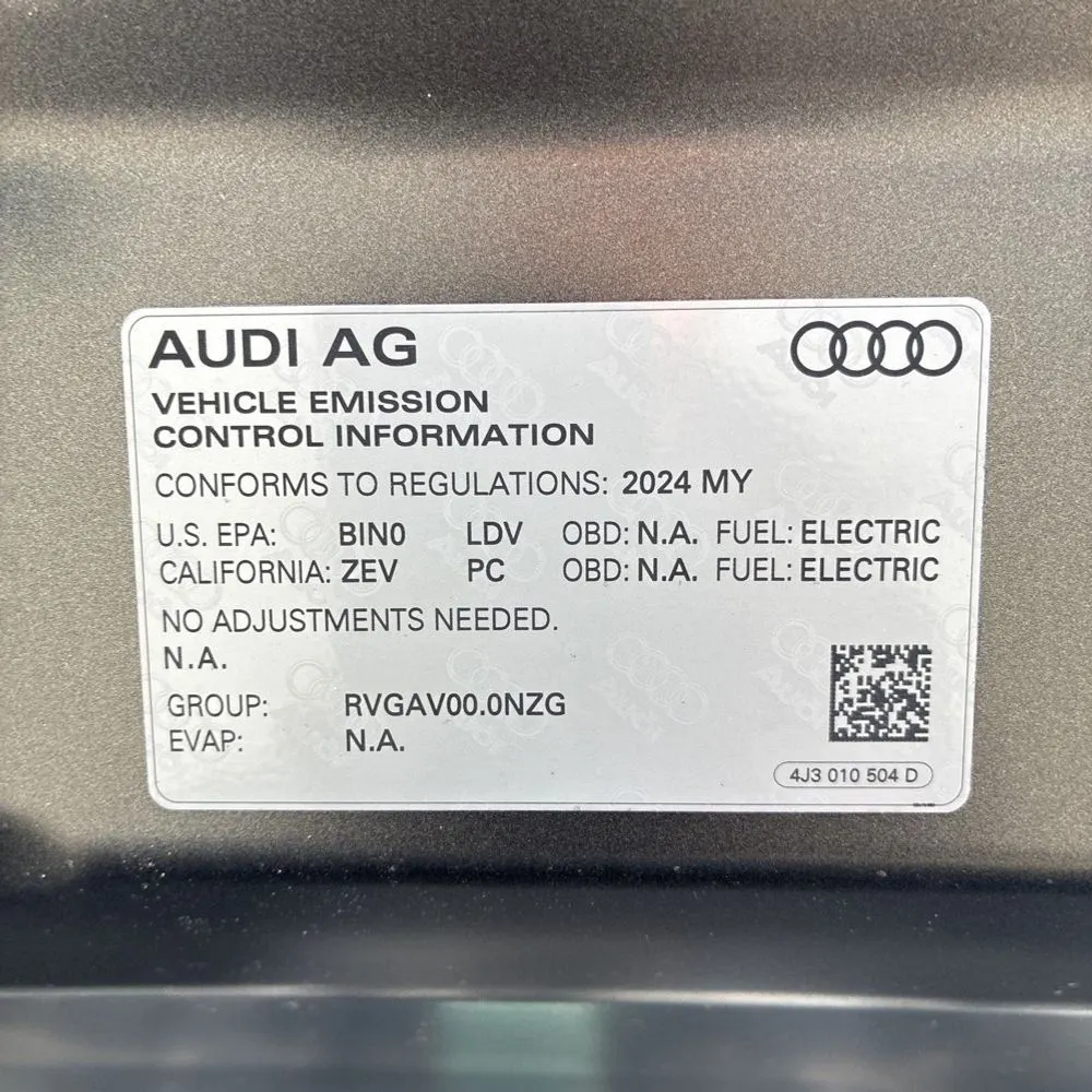 2024 Audi E-Tron GT Quattro Prestige