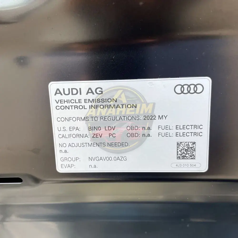 2022 Audi e-tron GT Premium Plus