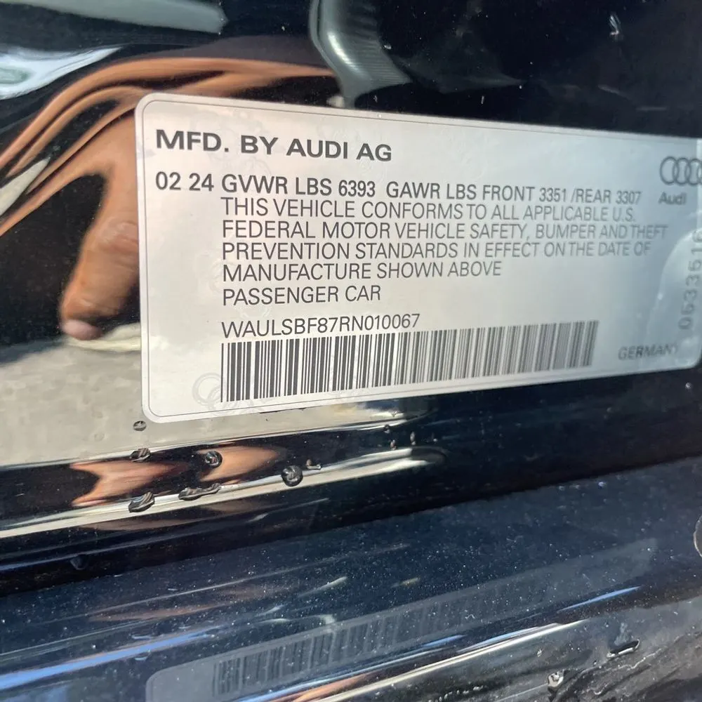 2024 Audi S8 Base