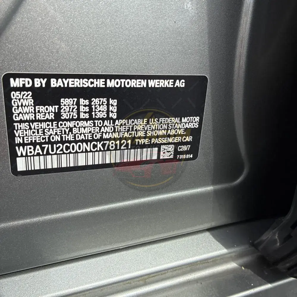 2022 BMW 7-Series 750xi