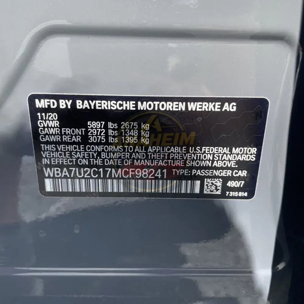 2021 BMW 7 Series ALPINA B7 xDrive