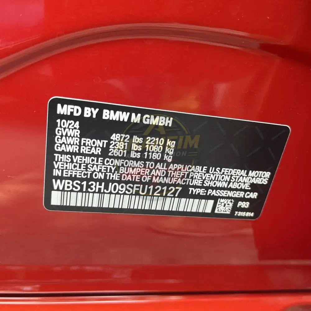2025 BMW M3 Base