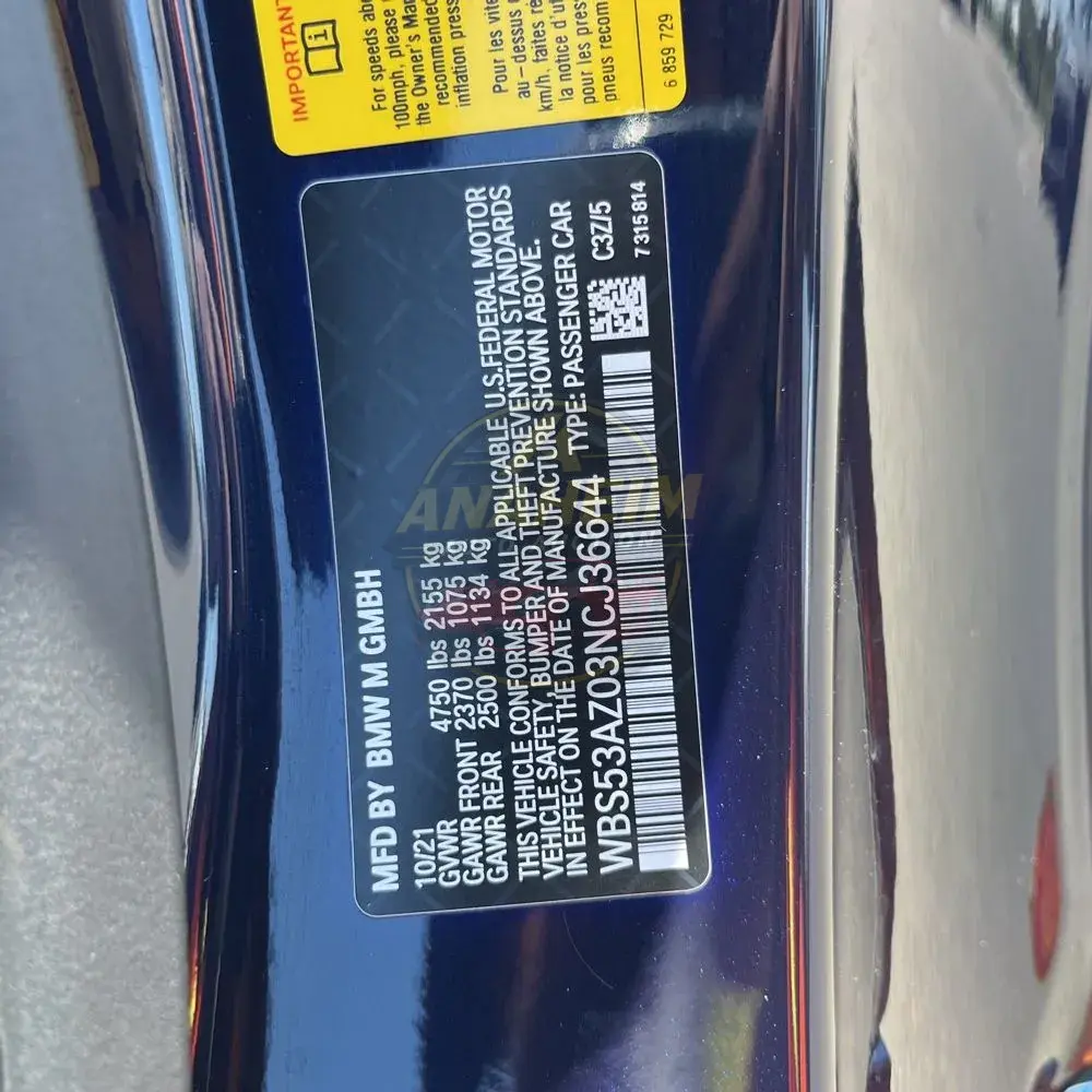 2022 BMW M4 Base