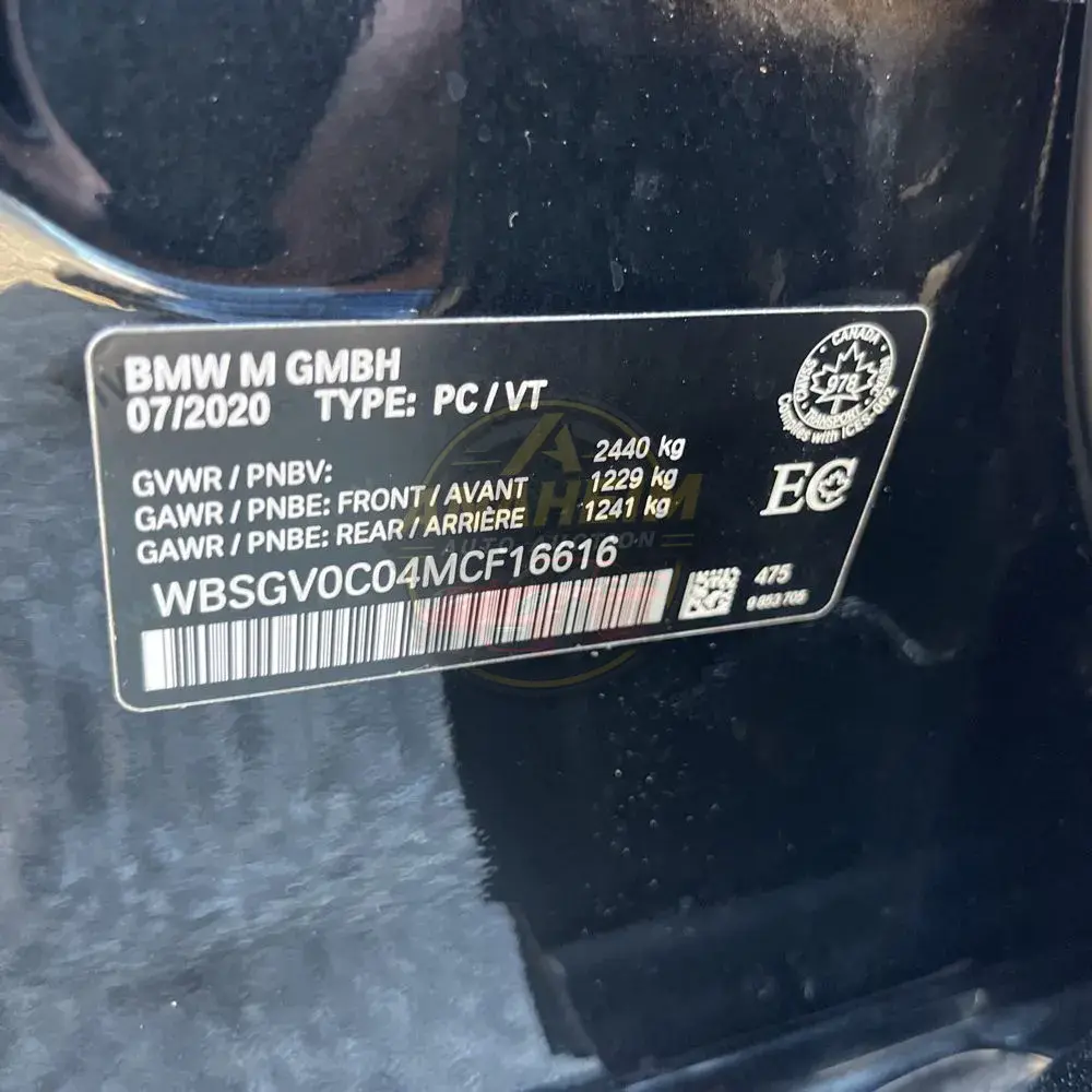 2021 BMW 8-Series M8 Competition