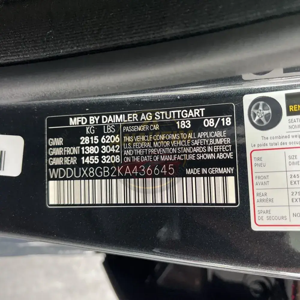 2019 Mercedes-Benz Maybach Mercedes-Maybach S 560 4MATIC