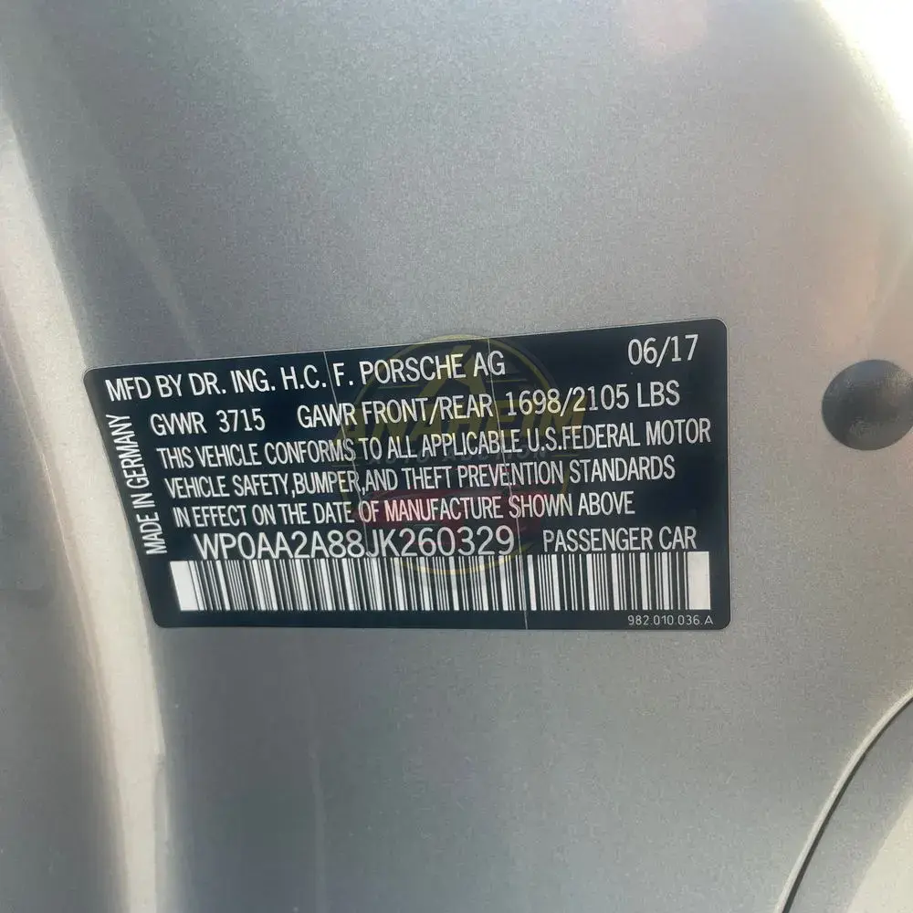 2018 Porsche 718 Cayman Base