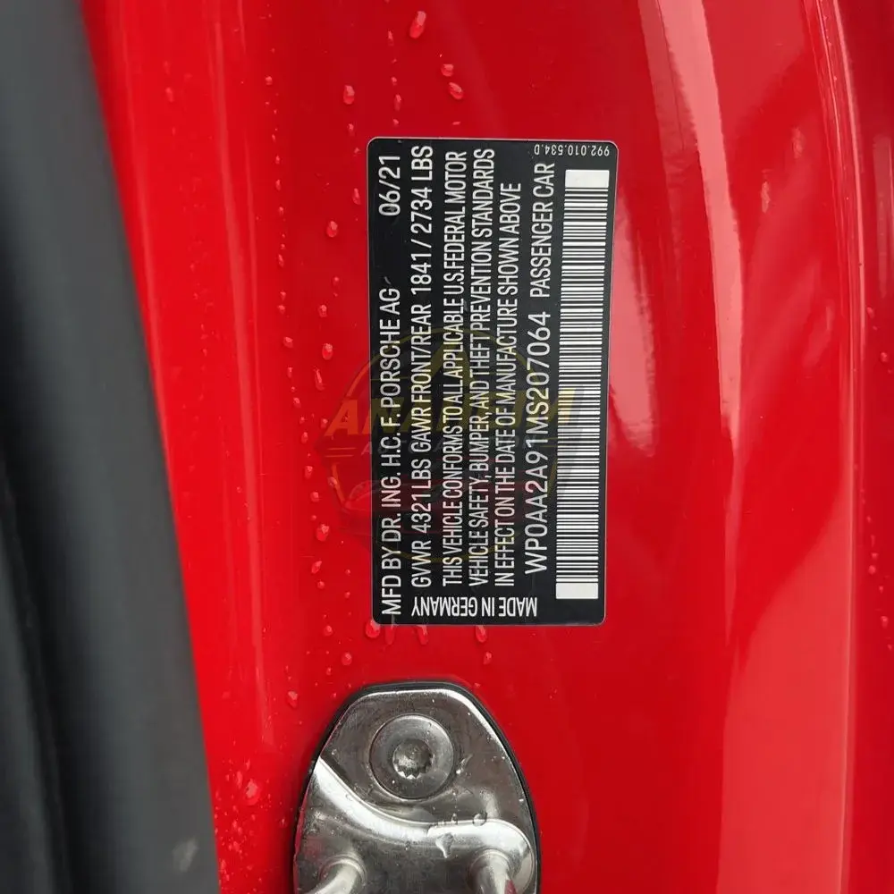 2021 Porsche 911 Carrera