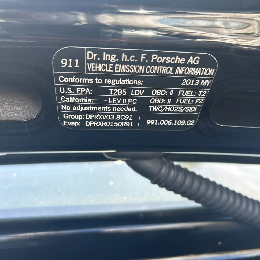 2013 Porsche 911 Carrera