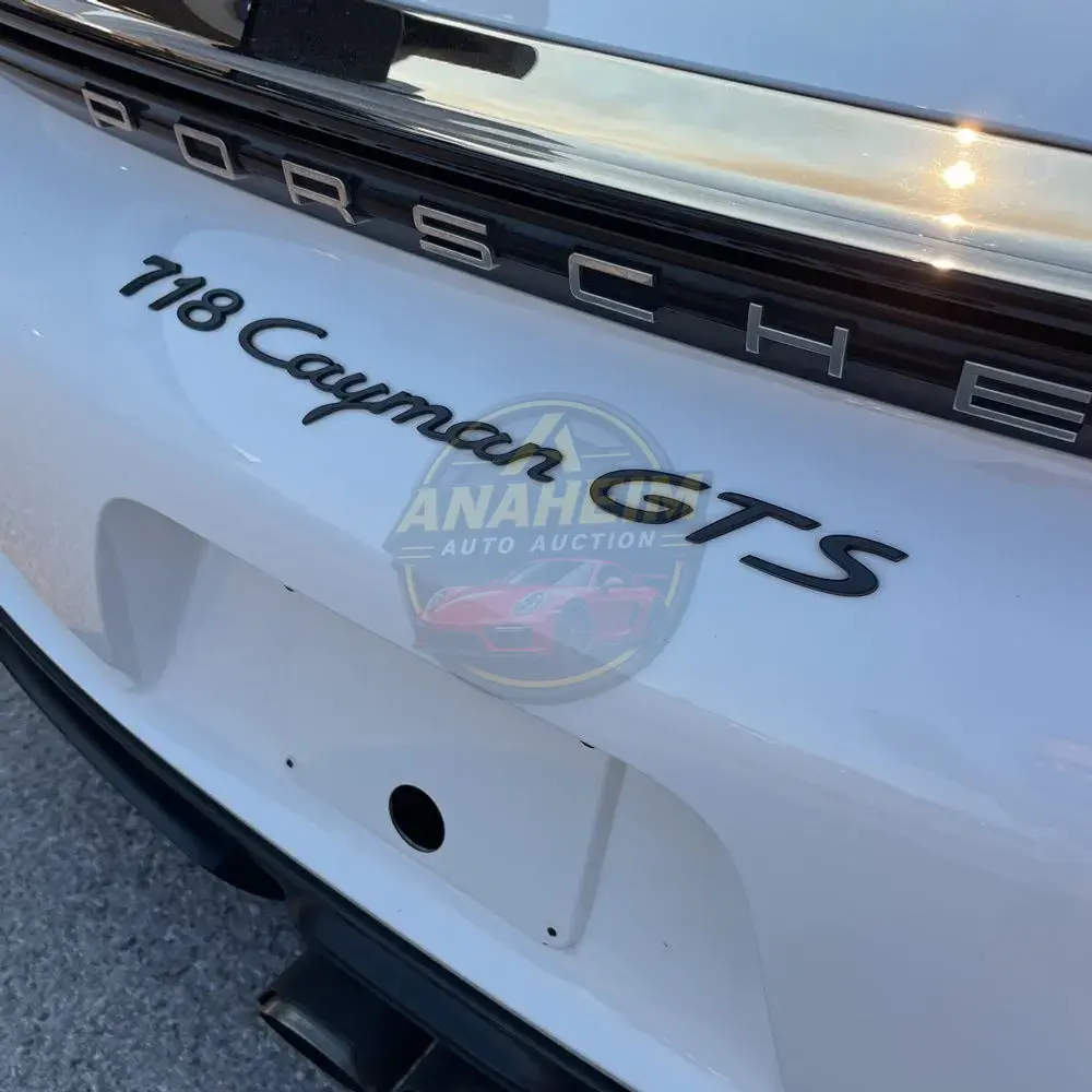 2018 Porsche 718 Cayman GTS