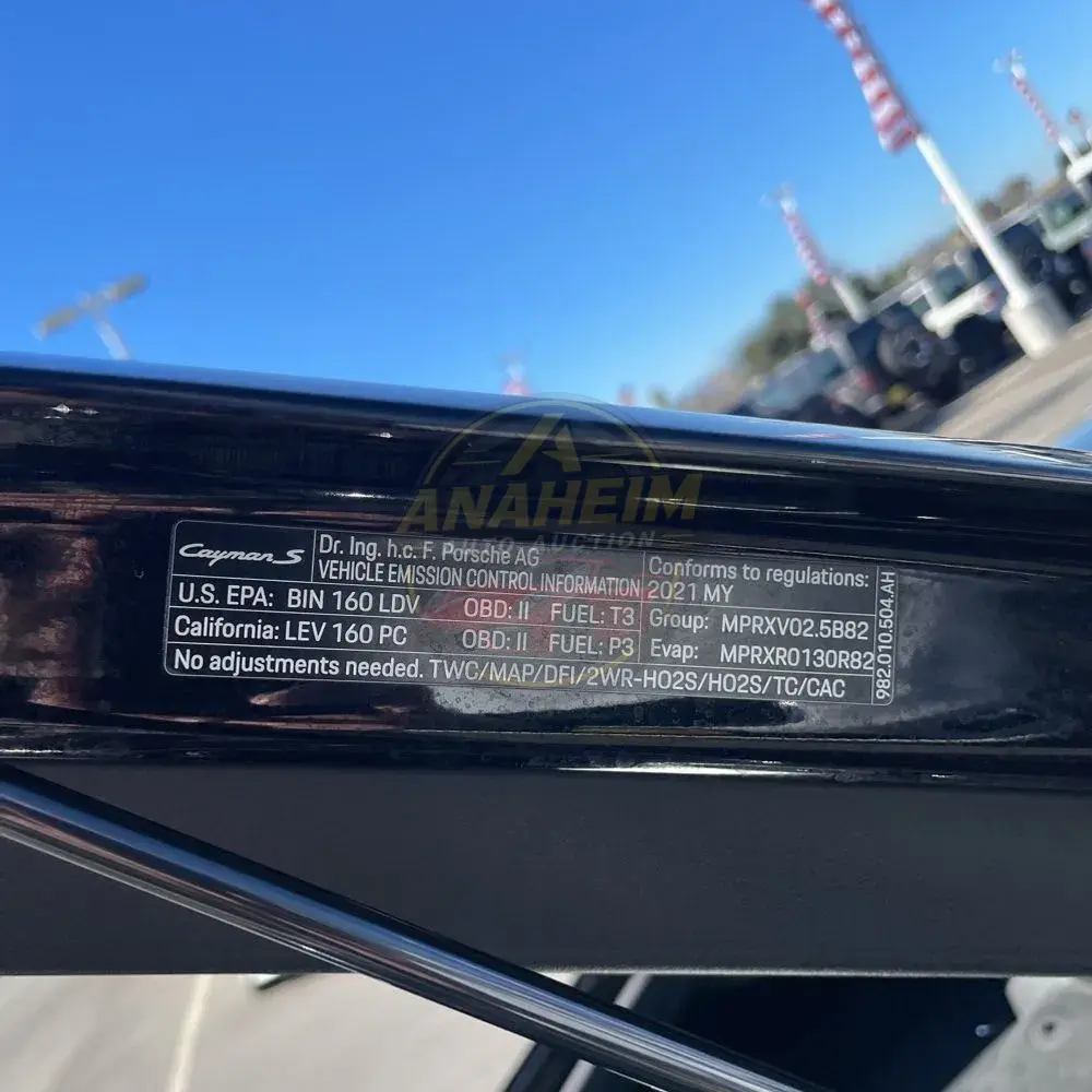 2021 Porsche 718 Cayman S
