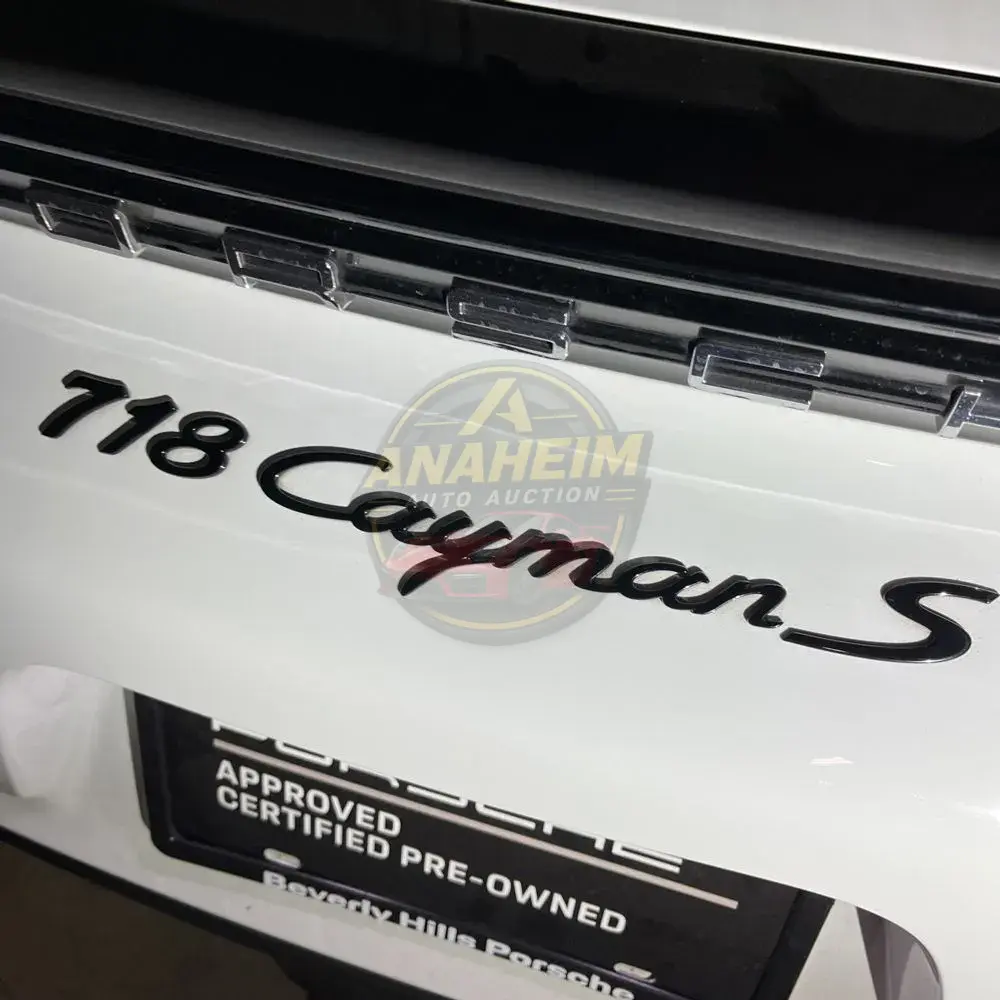 2018 Porsche 718 Cayman S