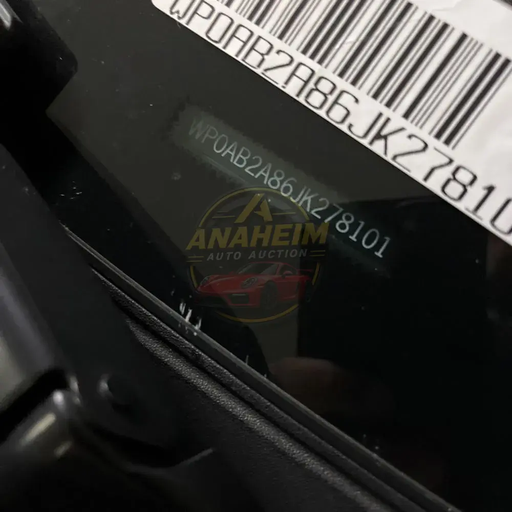 2018 Porsche 718 Cayman S