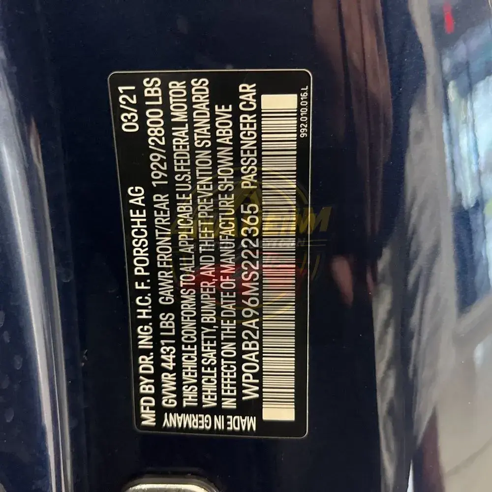 2021 Porsche 911 Carrera 4S