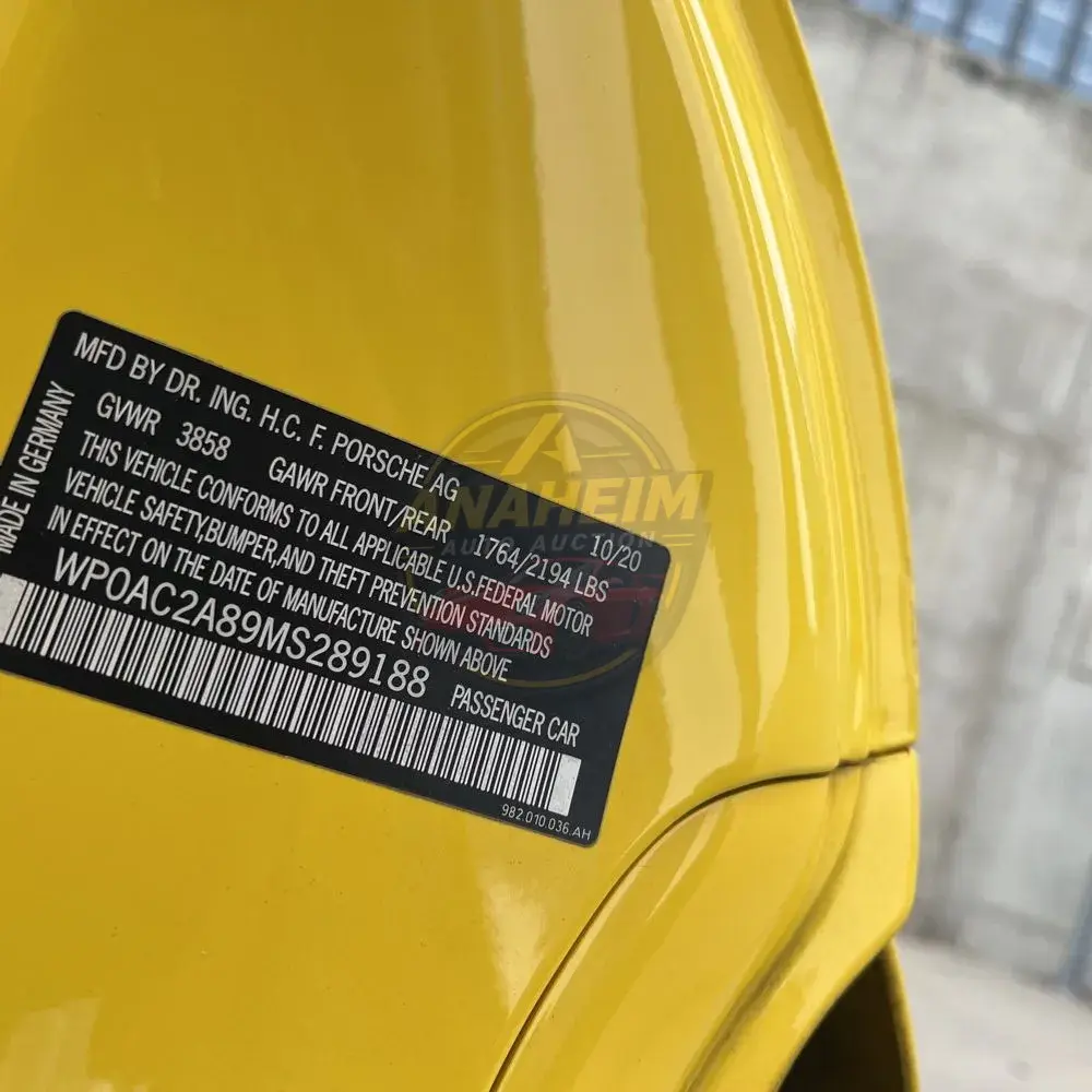 2021 Porsche 718 Cayman GT4