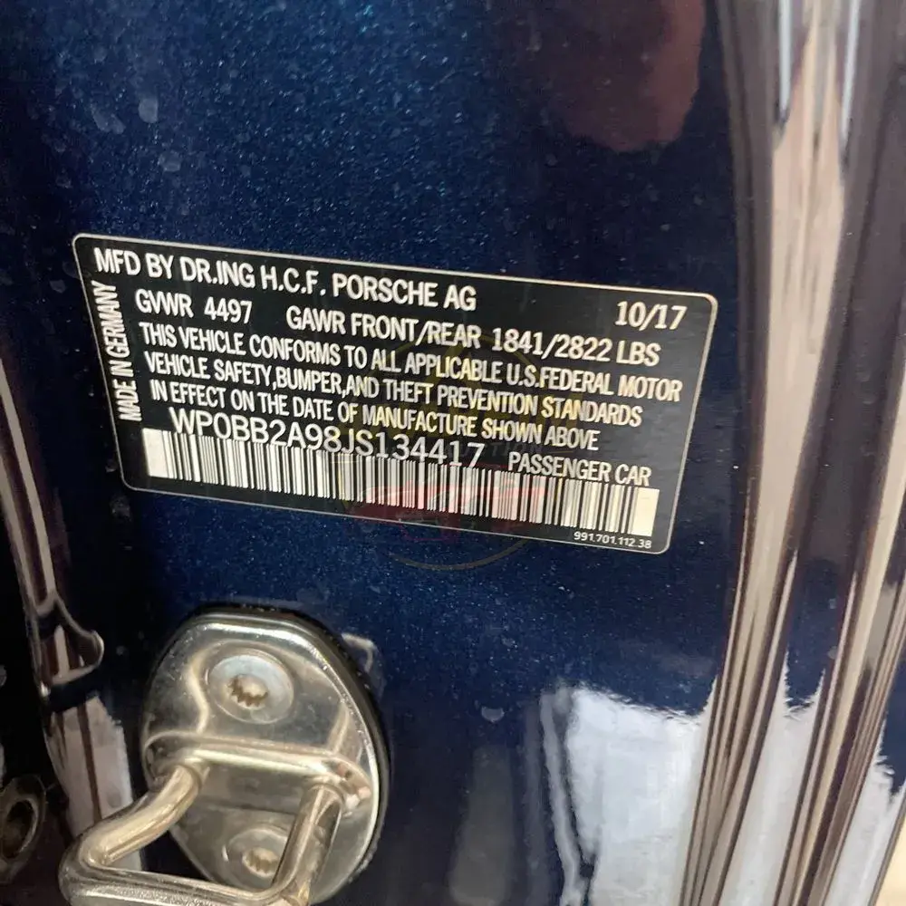 2018 Porsche 911 Targa 4S