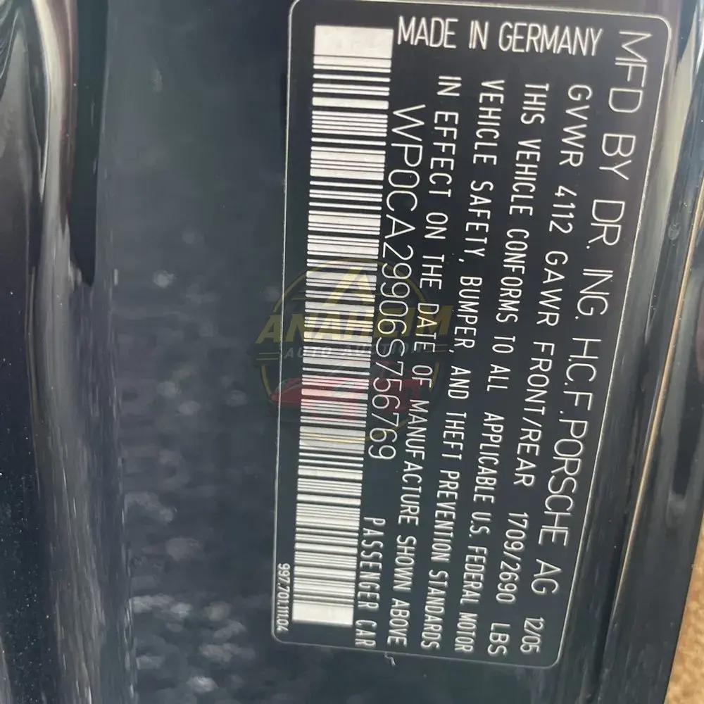 2006 Porsche 911 Carrera