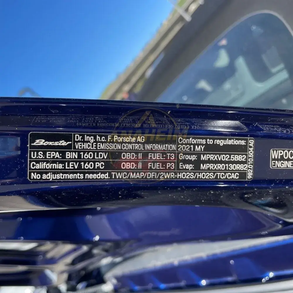2021 Porsche 718 Boxster Base
