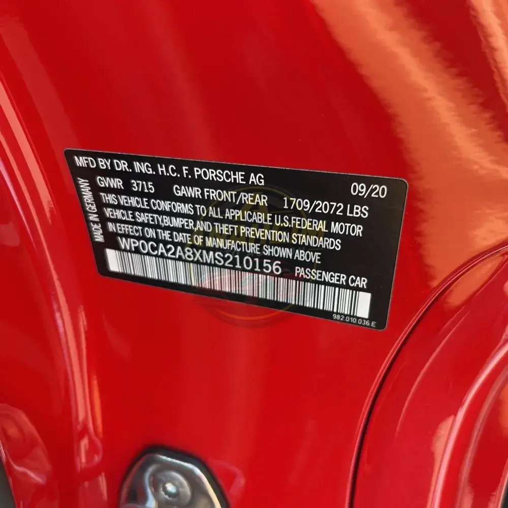 2021 Porsche 718 Boxster Base