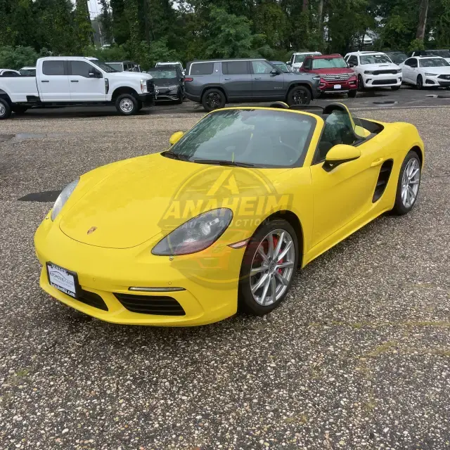2017 Porsche 718 Boxster S