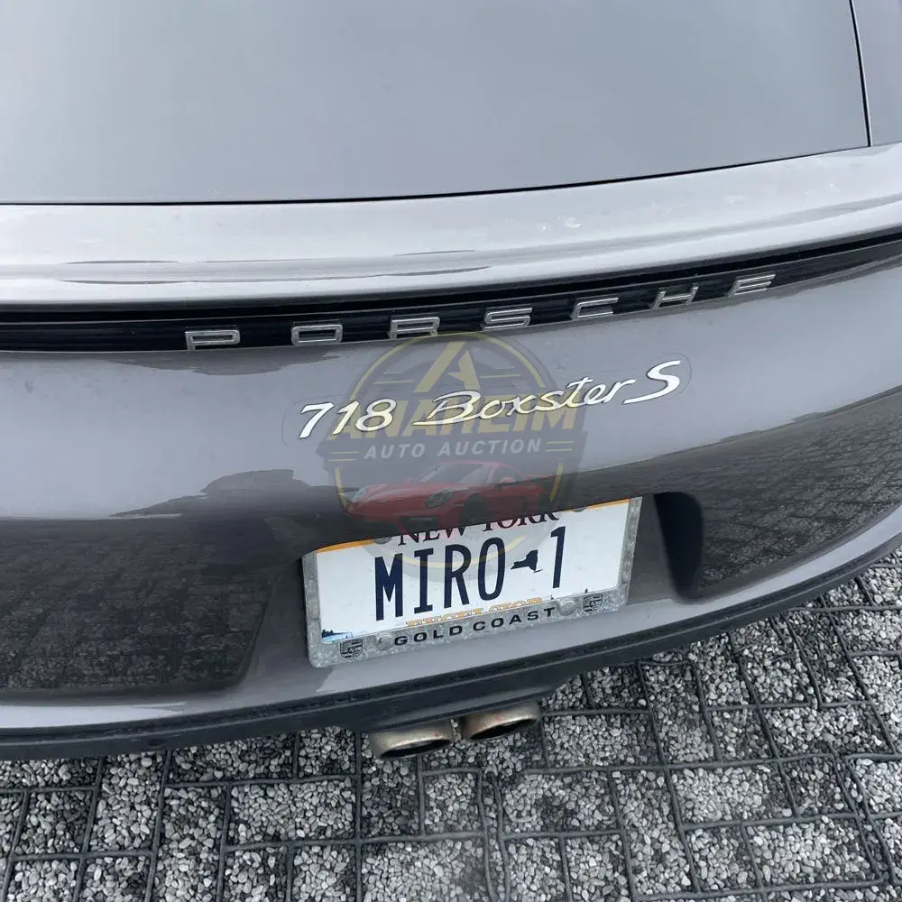 2017 Porsche 718 Boxster S