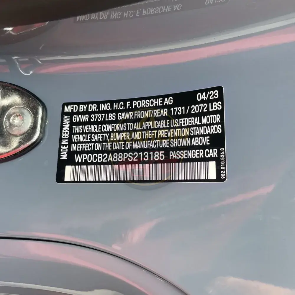 2023 Porsche 718 Boxster S