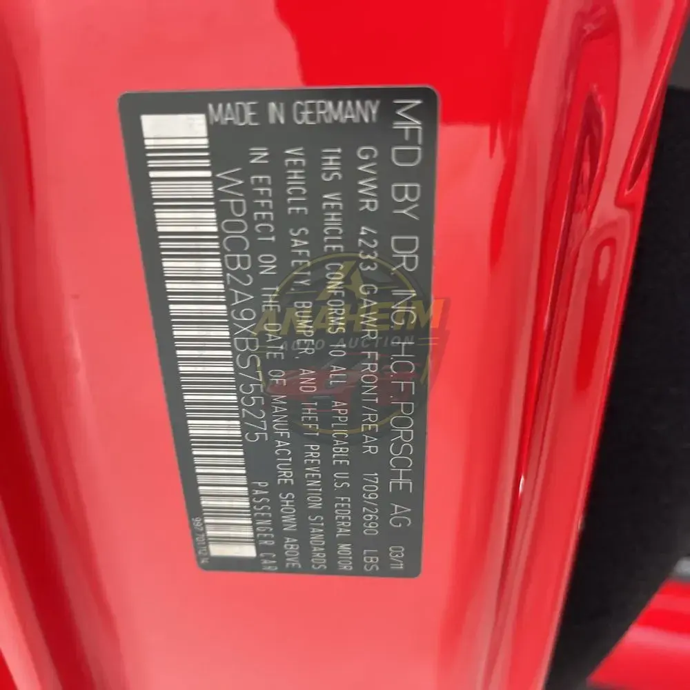 2011 Porsche 911 Carrera S