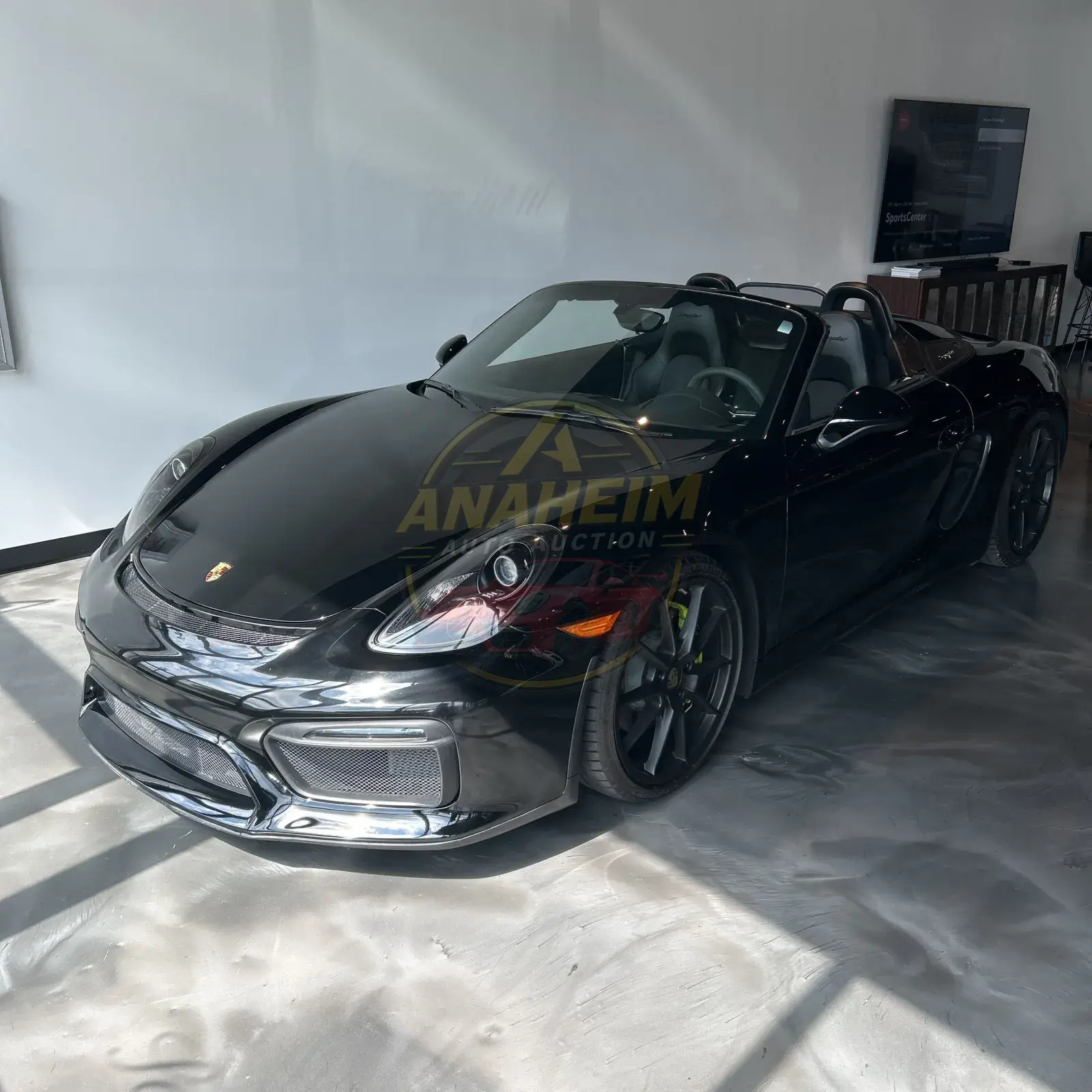 2016 Porsche Boxster Spyder