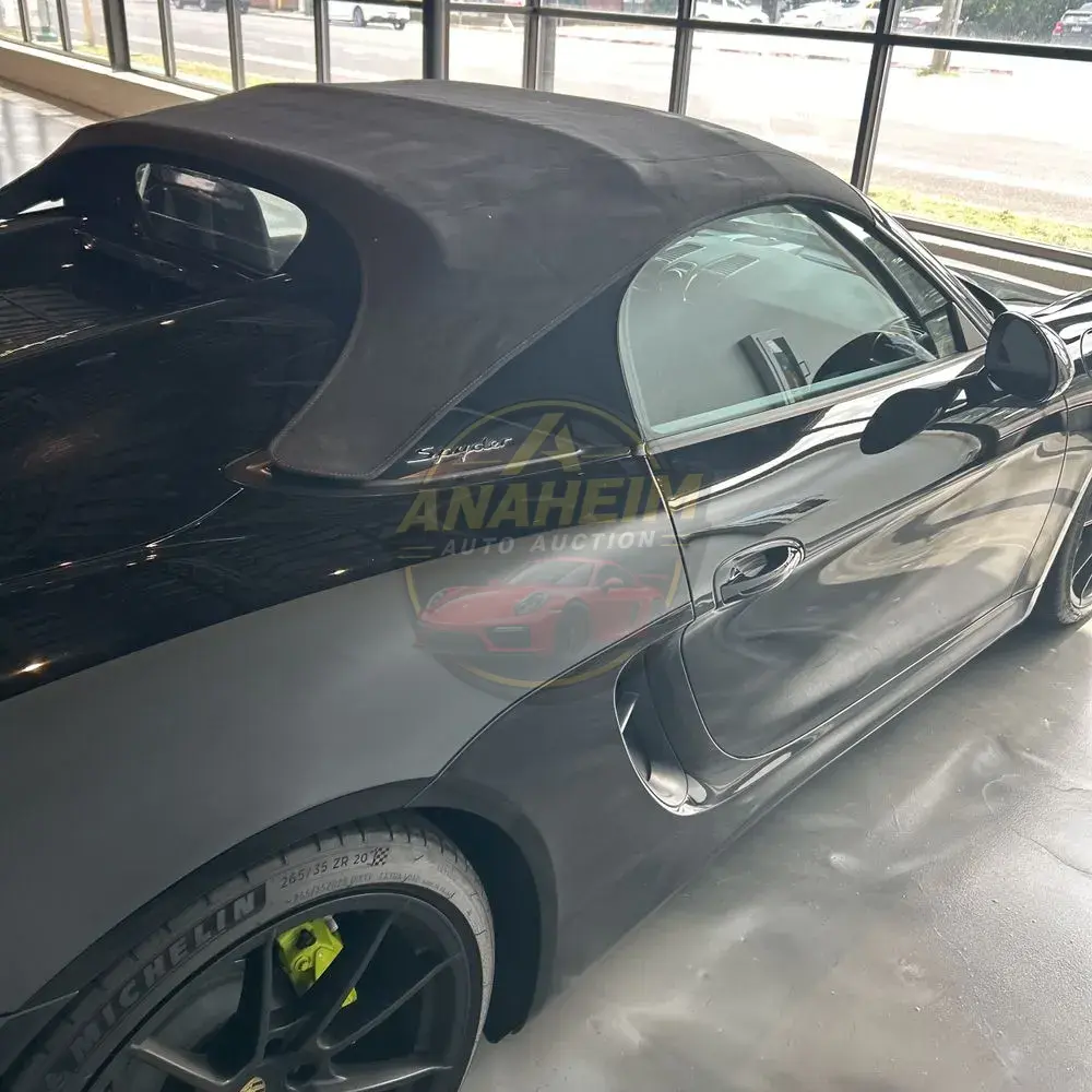 2016 Porsche Boxster Spyder