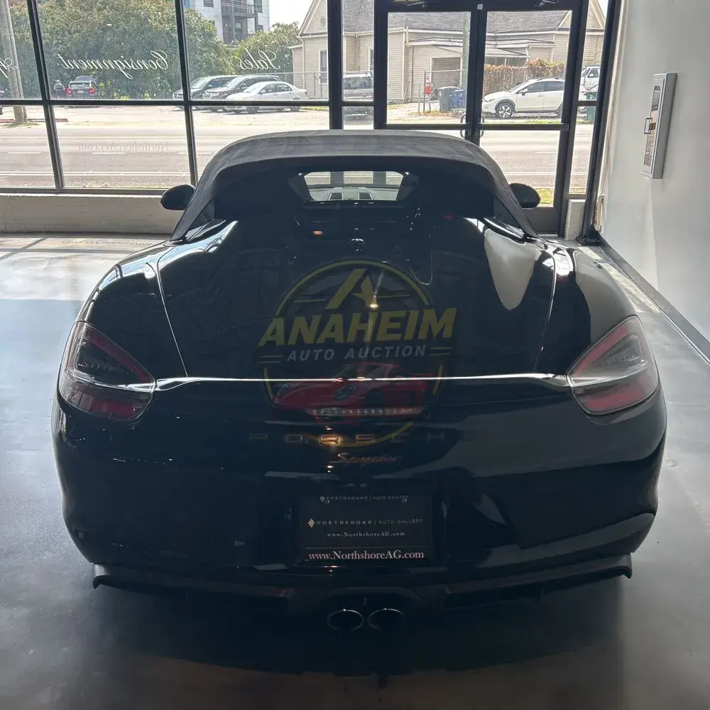 2016 Porsche Boxster Spyder