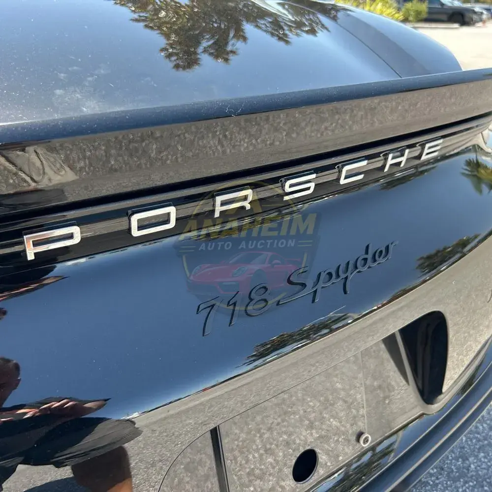 2022 Porsche 718 Boxster Spyder