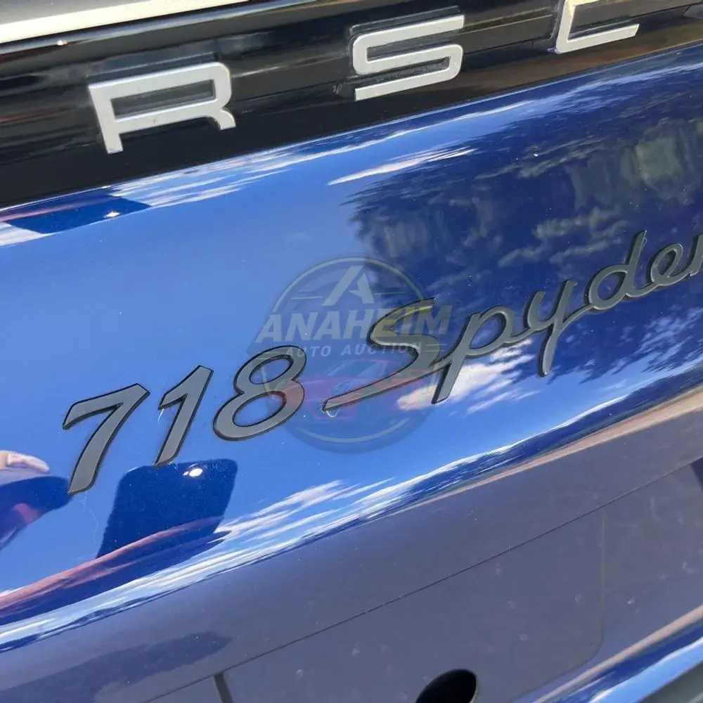 2023 Porsche 718 Boxster Spyder