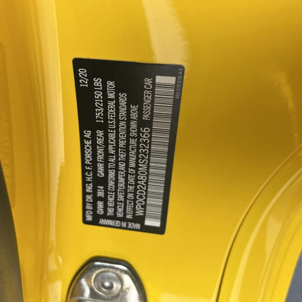 2021 Porsche 718 Boxster GTS 4.0