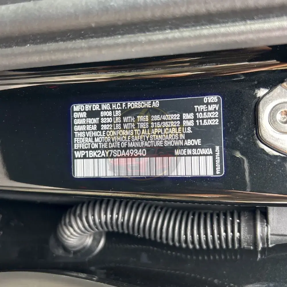 2025 Porsche Cayenne Turbo GT