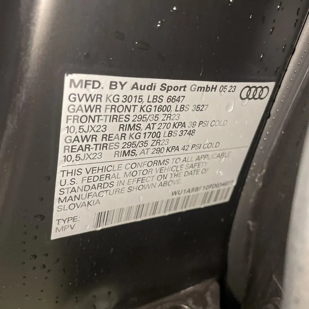 2023 Audi RS Q8