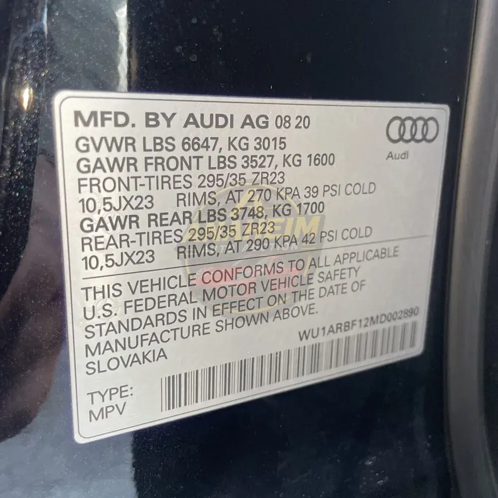 2021 Audi RS Q8