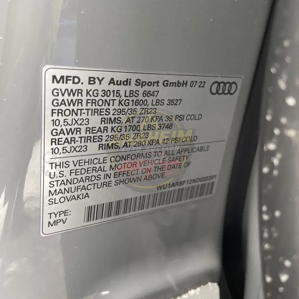 2022 Audi RS Q8