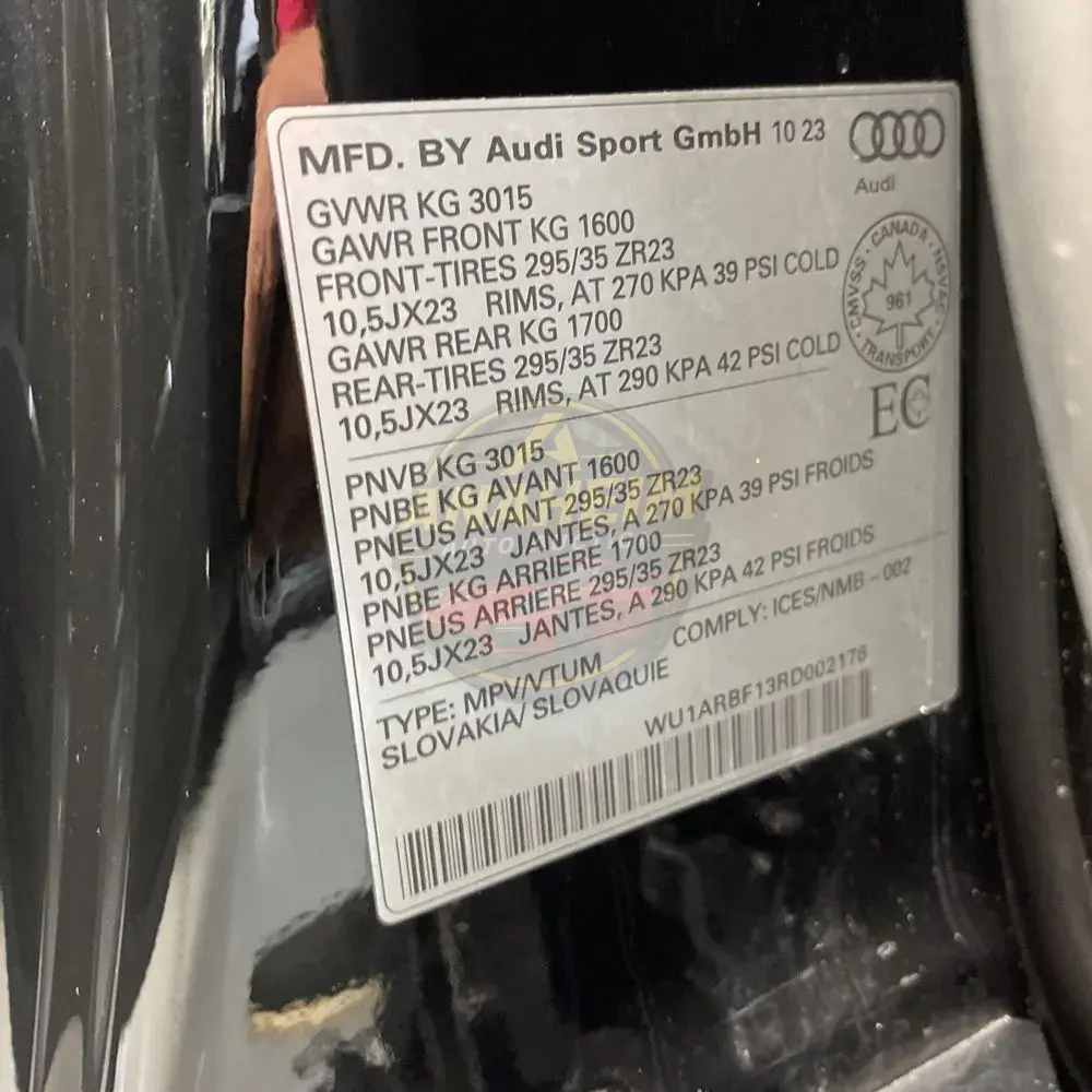 2024 Audi RS Q8 Base