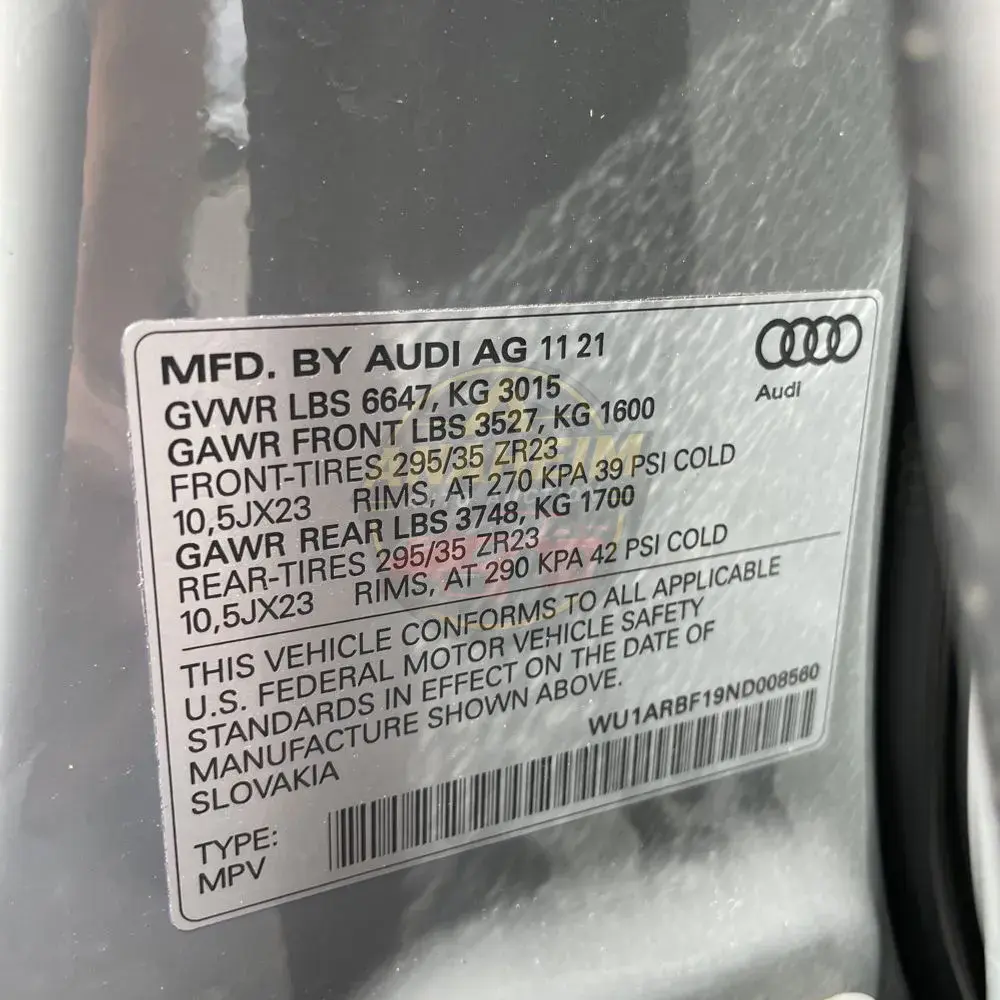 2022 Audi RS Q8