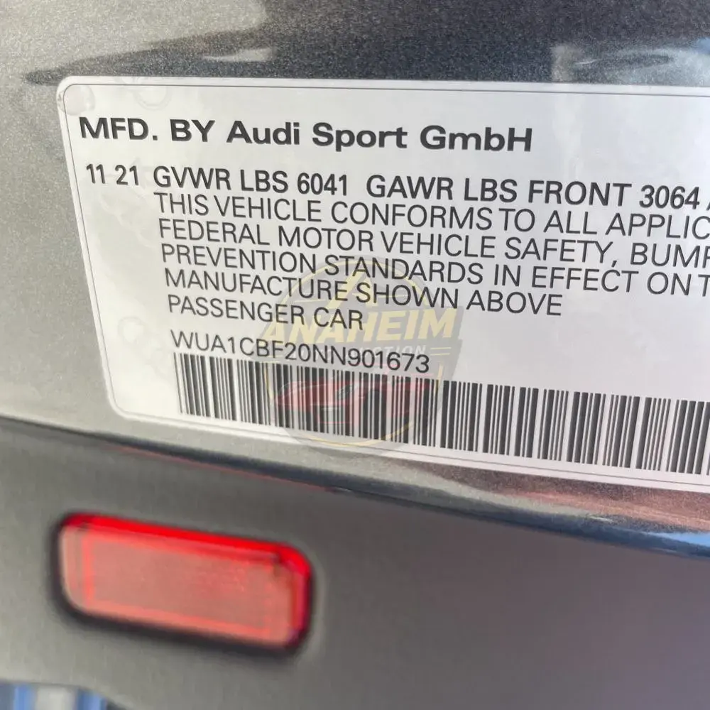 2022 Audi RS 6