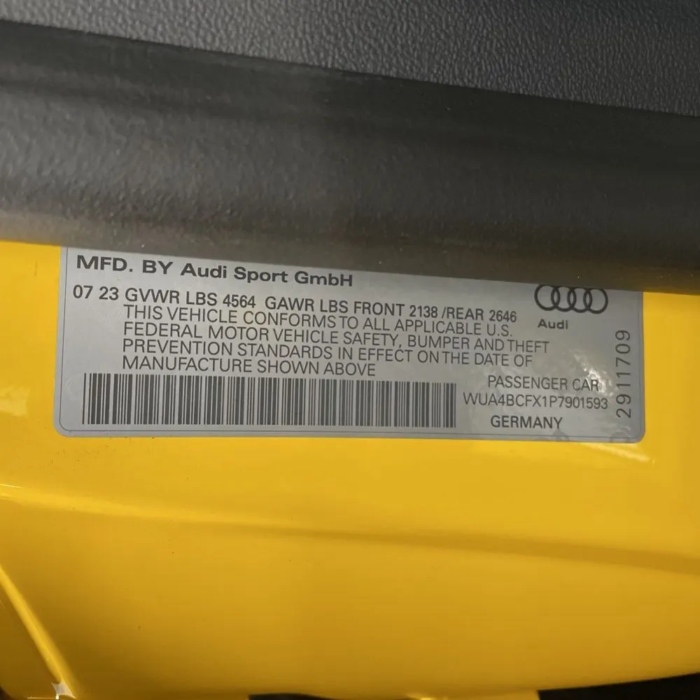 2023 Audi R8 V10 PerformanceSpydr