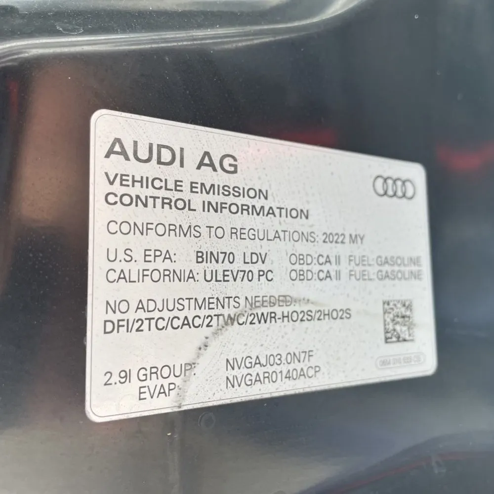 2022 Audi RS 5