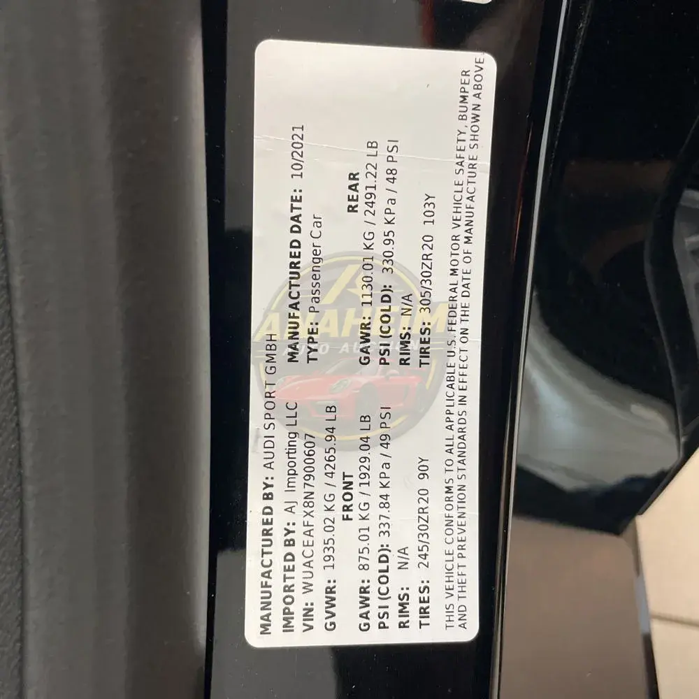 2022 Audi R8 V10