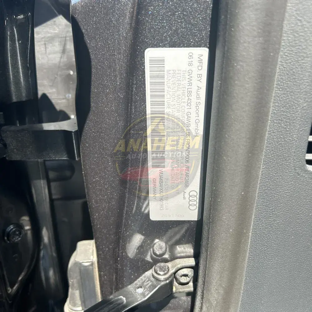 2018 Audi R8 V10 Plus