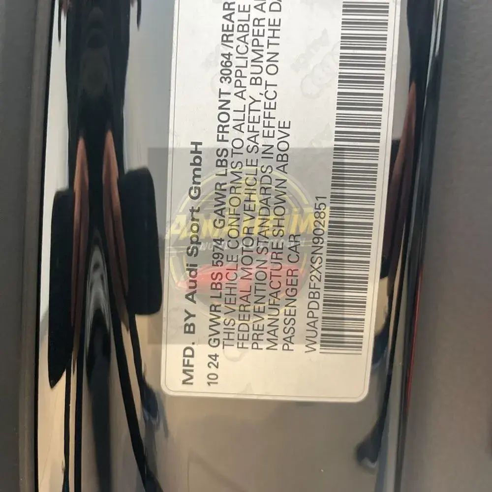 2025 Audi RS 7 Performance