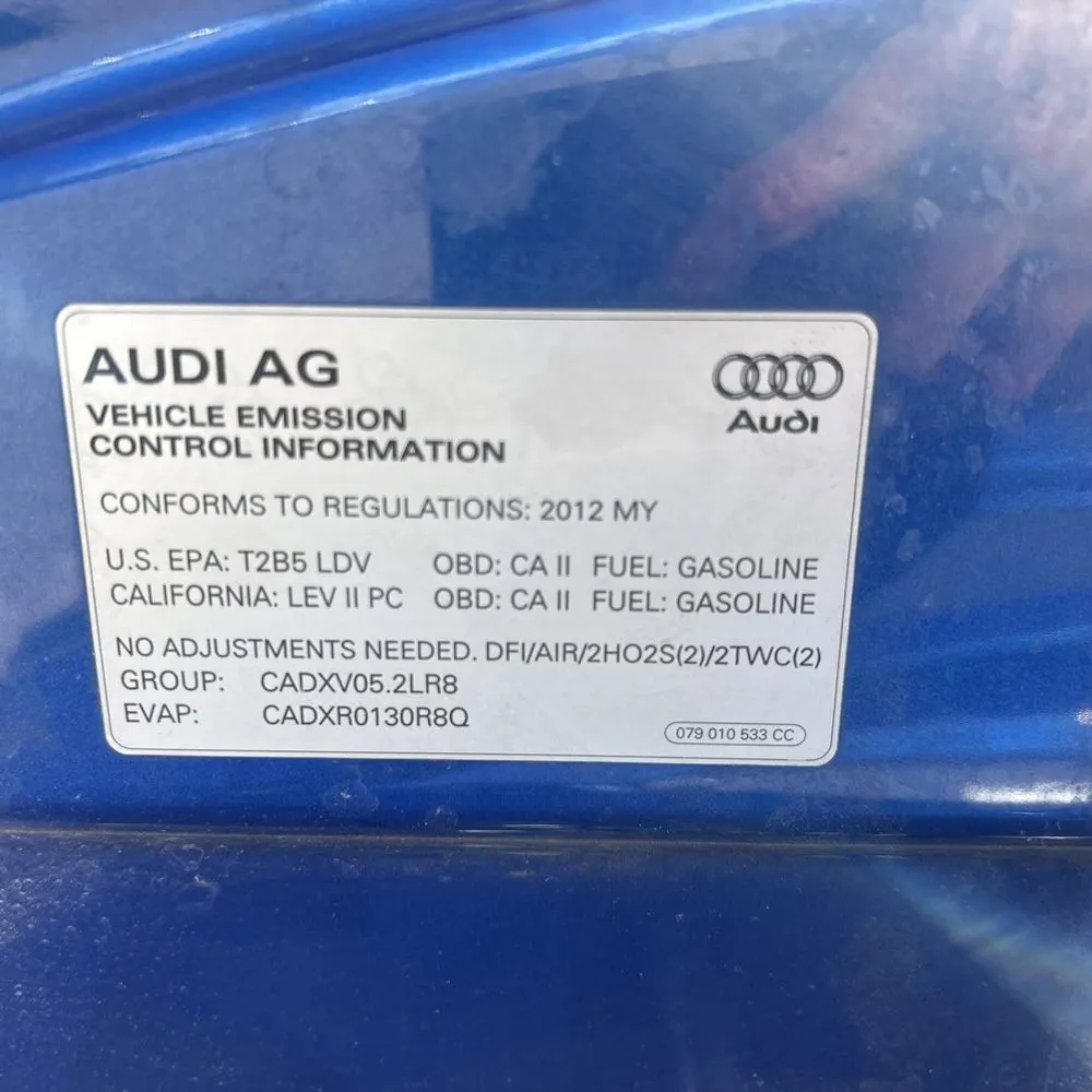 2012 Audi R8 5.2